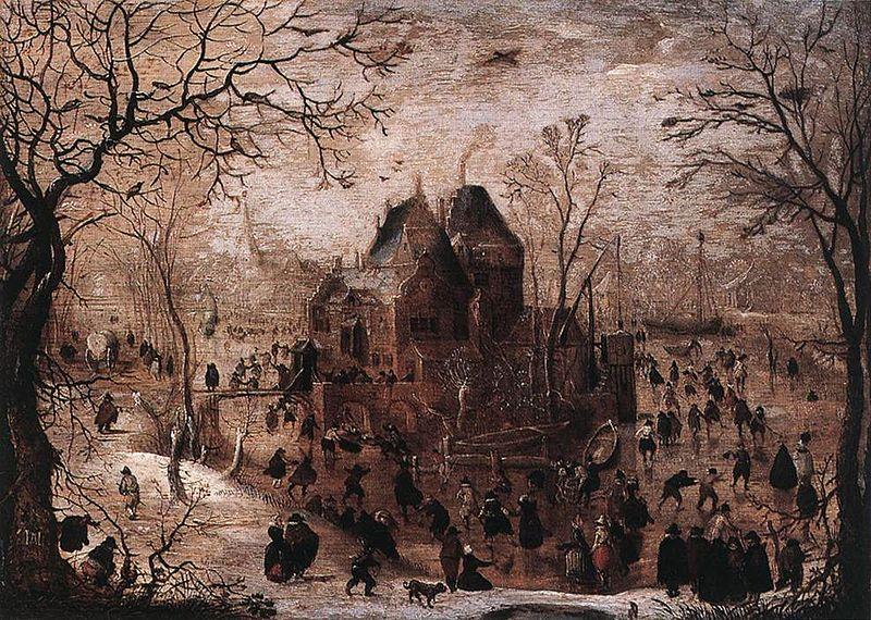 Hendrick Avercamp Winter Landscape oil painting picture